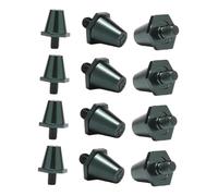 KiBcsLic 12 Pezzi di Tacchetti per Scarpe Da Calcio M5 con Vite per Uso Sportivo Al Chiuso E All'aperto, 11mm