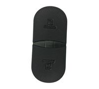 KiBcsLic 2 Cuscinetti in Gomma per Talloni con Fori per Scarponi Da Trekking Da Uomo E Da Donna