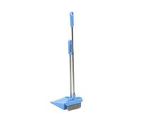 KiBcsLic 2 Pezzi Casa delle Bambole Set di Pulizia Simulato Scopa Paletta E Oggetti di Scena per Fotografia Adatto per Giocattoli per Bambini Artigianat, Blu