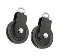 KiBcsLic 2 Pezzi di Puleggia con Cuscinetto per Fitness, Facile da Installare, Attrezzatura per Il Fitness