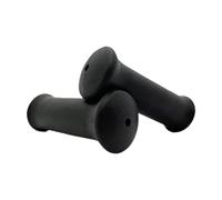 KiBcsLic 2 Pezzi Manopole per Manubrio Impugnature Ergonomiche E Coperture per Bici da Bambino per Una Presa Sicura sul Bagnato Adatto a Ciclismo per Bambini, Nero