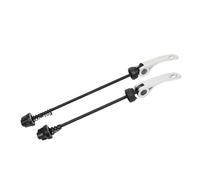 KiBcsLic 2 Pezzi Mozzo Ruota Bici ASSE Cavo Cavicchiello Rapido Metallo Compatibile Cambio Veloce Adatto per Uso su Mountain Bike Strada Ciclismo Urbano, Scheggia