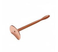 KiBcsLic 2 Pezzi Piastra Gua Sha in Rame Multiuso Raschiatore Lungo in Rame Design Ergonomico Strumento Gua Auto Massaggio