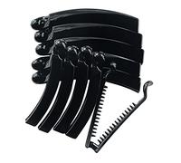 KiBcsLic 20 Pezzi Fermaglio Francese Clip per Capelli in Metallo per Realizzare Fiocchi E Lavori Creativi Facile da Usare per Organizzare Casa E Ufficio