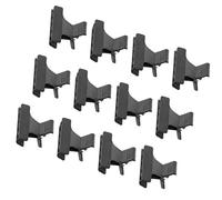 KiBcsLic 2x 12 Pezzi Mini Fermagli per Capelli, Forcine, Accessori per Lo Styling, Neri #2