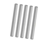 KiBcsLic 5 Dischi in Acciaio compatibili con Giubbotto zavorrato, Attrezzatura da Palestra Domestica, 25cmx25cmx07cm