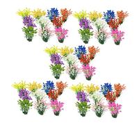 KiBcsLic 50 Elementi Decorativi in Miniatura Architettonici E Paesaggistici, Altezza 5 Cm