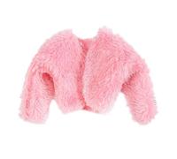 KiBcsLic Abito per Bambola Set Vestito Abbigliamento Giacca Accessorio Tessuto Morbido per Narrazioni E Storie con Dettagli Adatto a Gioco Creativo Collezione Scatti Fotografici Festa, Rosa