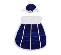 KiBcsLic Abito per Cani Halloween Costume Completo con Mantello Adatto per Feste E Fotografie, Nero, L