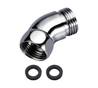 KiBcsLic Adattatore a Gomito per Soffione Doccia Da 4,2 Cm G1/2 per Installazione Facile Del Braccio Doccia