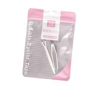 KiBcsLic Adesivi Invisibili per Palpebre Bifacciali con Strumenti per Il Trucco, 1 Foglio