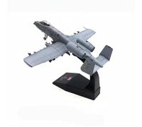 KiBcsLic Aereo da Caccia Close Air Support Jet in 1:100 Modellino Statico da Esposizione per Collezionisti, Ufficio, A-10 Invecchiato