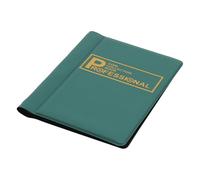 KiBcsLic Album Book Raccoglitore Monete Album Collezione Supporto Portamonete Accessorio Pratico con 120 Tasche Trasparente in PVC Resistente Adatto per C, Verde
