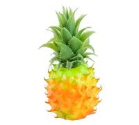 KiBcsLic Ananas Artificiale Decorazione Frutta Finta Ornamento Simulato Schiuma Realistica Aspetto Naturale Adatto per Regalo Cucina Bar Tavolo Servizi Fotogr, 10x21.5 Cm