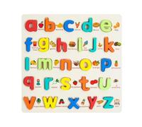 KiBcsLic Apprendimento Precoce Interattivo Multicolore per Bambini in età Prescolare, Bambine dai 3 Ai 5 Anni, Regalo di Pasqua, ABC