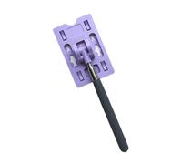 KiBcsLic Asta per Pagamento Parcheggio Supporto Telescopico per Carte Barra Estensibile Pinza Allungabile in Acciaio Inossidabile Adatto per Automobilisti E C, Viola