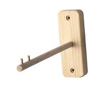 KiBcsLic Attaccapanni Da Parete per Wind Chime in Legno con Design Funzionale E Resistente per Piante Lanterne E Decorazioni Adatto per E, Marrone, L