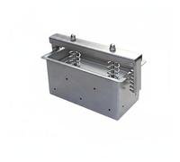 KiBcsLic Attrezzo da Cucina Acciaio Inox Spesso Riutilizzabile per Ristorazione, Moderno
