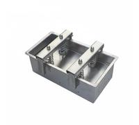 KiBcsLic Attrezzo da Cucina Acciaio Inox Spesso Riutilizzabile per Ristorazione, Moderno