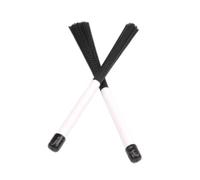 KiBcsLic Bacchette Leggere per Batteria a Mano con Utilizzo Versatile Nella Musica, Bianco