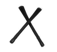 KiBcsLic Bacchette Leggere per Batteria a Mano con Utilizzo Versatile Nella Musica, Nero