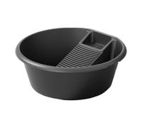 KiBcsLic Bacinella per Bucato Vasca per Neonati Catino per La Casa E Lavatoio Portatile con Struttura Integrata Leggera Adatta per Lavare Pannolini Asciugaman, 48 cm x 48 cm x 18 cm