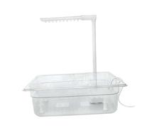 KiBcsLic Bagno Automatico per Uccelli, Doccia per Pappagalli per Parrocchetti Grigi Amazzoni,
