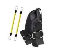 KiBcsLic Bande Elastiche per Allenamento di Pallavolo, Corda Elastica per Allenamento, Cintura Elastica per Oscillazione del Braccio, Giallo 30 libbre