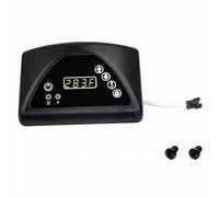 KiBcsLic Barbecue Grill Pannello Comandi Digitale Controller Termostato con Display Pulsanti Regolazione Temperatura Timer Cavo Connettore Viteria per