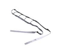 KiBcsLic Bed Ladder Assist Fune per Sollevamento Dal Letto Cinturino Aiuto Seduta Maniglia Ergonomica Materiale Poliestere Pratico Adatto a Anziani Assistenza, Grigio