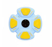 KiBcsLic Bersaglio da Pugilato Elettronico a Parete Connessione Bluetooth di Pugilato con Luci LED Lunga Durata Della Batteria per Bambini, Palestra Domestica, Blu