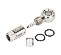 KiBcsLic Bicicletta Set Spina Olio Disco Idraulico Parti Ricambio Hardware Metallo Sicuro Leggero Facile da Montare Adatto a Sostituzione Riparazione Mountain, Argento