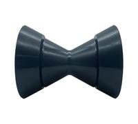 KiBcsLic Boat Trailer Roller per Barca con Rullo Centrale Staffa Traino Nylon Robusto Accessorio Rimorchio per Trasporto in Porti Magazzini Fabbriche E Aree P, Nero