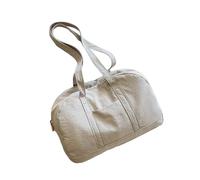 KiBcsLic Borsa a Spalla Da Donna Cartella Casual Borsa a Mano E Borsa Tote Morbida E Portatile con Manico Superiore E Chiusura a Cerniera Adatta per L'Uso Quo, Grigio