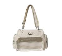 KiBcsLic Borsa Porta-bambole Ita Bag Mini per Regali E Vetrina di Personaggi Anime, Bianco