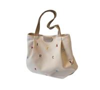 KiBcsLic Borsa Tote Da Donna Alla Moda con Stampa a Lettere, Ideale per, I Viaggi E Il Lavoro.