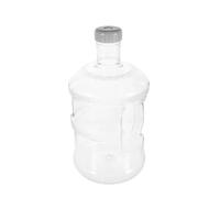 KiBcsLic Bottiglia d'Acqua Contenitore Domestico Riutilizzabile a Tenuta Stagna in Manico Ergonomico Indicato per Sport all’Aperto Campeggio Uso in Casa, 15l Trasparente