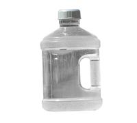 KiBcsLic Bottiglia di Acqua con Dispenser, Secchio di Stoccaggio Trasparente con Tappo a Vite per Uso Domestico in Campeggio, 3l