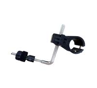 KiBcsLic Braccio a L con morsetto per rack batteria, supporto pratico per collegamento sostitutivo, Morsetto per Tamburo con Asta, 14x15cm