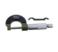 KiBcsLic Calibro Esterno da 0 a 25 Mm Leggero | Alta Precisione, Resistente All'ura, calibro esterno con Custodia, per Officina, Lavorazioni Meccaniche, Meccanici