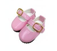 KiBcsLic Calzature per Bambole da 30 Cm Stile Casual Scarpe da Bambola Combinabili Scarpette in Vernice per Bambole , Rosa , Std 1/6 Bjd