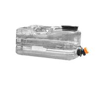 KiBcsLic Camping Water Jug Portatile con Rubinetto Amovibile Serbatoio Acqua con Manico Resistente a Perdite Progettato in Materiale PC Adatto per Campeggio Pi, 20 Litri