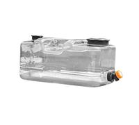 KiBcsLic Camping Water Jug Portatile con Rubinetto Amovibile Serbatoio Acqua con Manico Resistente a Perdite Progettato in Materiale PC Adatto per Campeggio Pi, 15 Litri