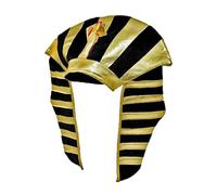 KiBcsLic Cappello da Faraone Egiziano per Bambini e Adulti, Costume di Halloween per Travestimenti di Carnevale