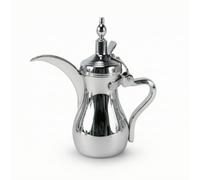 KiBcsLic Caraffa da Caffè con Beccuccio Curvo Resistente Caffettiera con Coperchio Antiruggine Caraffa per Addetti Al Servizio, Casa, Bar, Hotel, 500 Ml