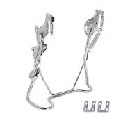 KiBcsLic Cavalletto per Cavalletto Centrale Supporto per Telaio Ricambio per Ciclisti con Doppia Gamba Adatto per Riparazione E Cura, Doppia Apertura, 16inch