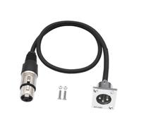 KiBcsLic Cavo di Prolunga XLR Maschio a XLR Femmina per Componenti Home Theater,