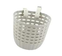 KiBcsLic Cestino Bicicletta Bambini Ragazzi Ragazze Borsa Manubrio Portaoggetti Trasporto Materiale PP Grande capacità Facile Montaggio Adatto a Spesa Scuola a, Grigio