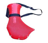 KiBcsLic Cesto da Pesca Contenitore Traspirante Cesta da Molo Organizzatore Portatile Leggero E Facile da Trasportare Adatto per Uomini Che Amano Le attività, Rosso
