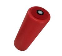 KiBcsLic Cilindri Shaker Portatili per Esercitarsi con Le Percussioni Nelle Bande, Rosso